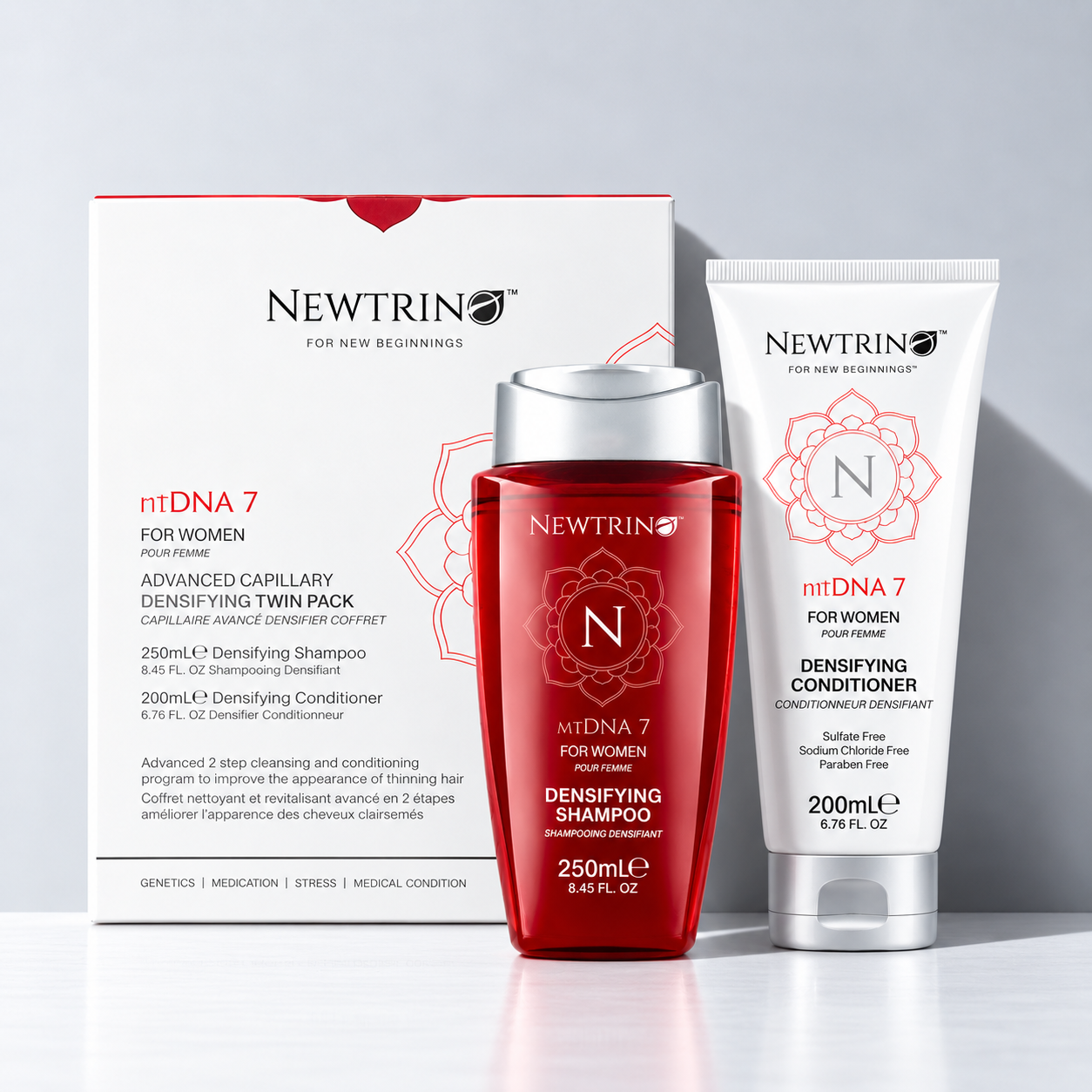 Hair loss Twin-pack fro Women (250ml) – Newtrino South Africa